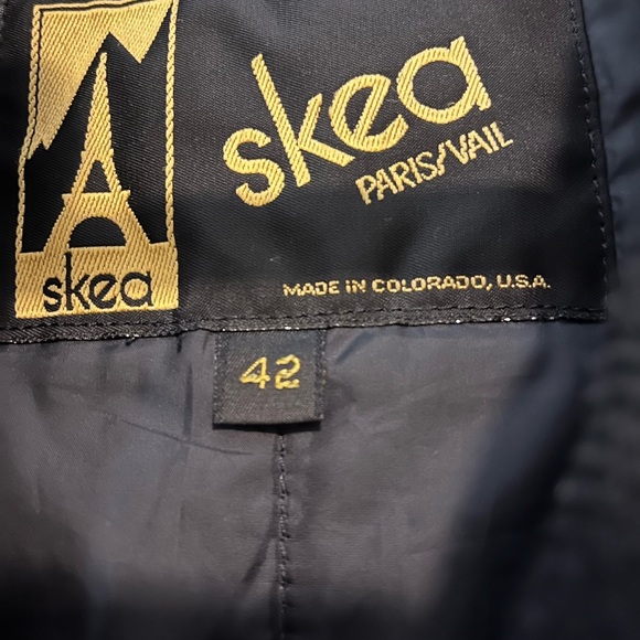 Vintage Skea Paris/Vail Ski Jacket - Olive Green - Size 42 (Made in USA) - Picture 2 of 9